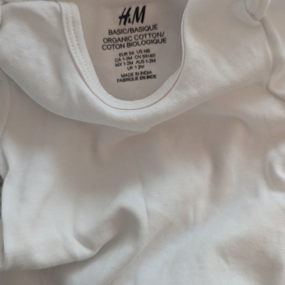 Baby Clothing Bundle with Kate Quinn Hats H&M Organic Cotton 0-3 Months - Picture 8 of 10